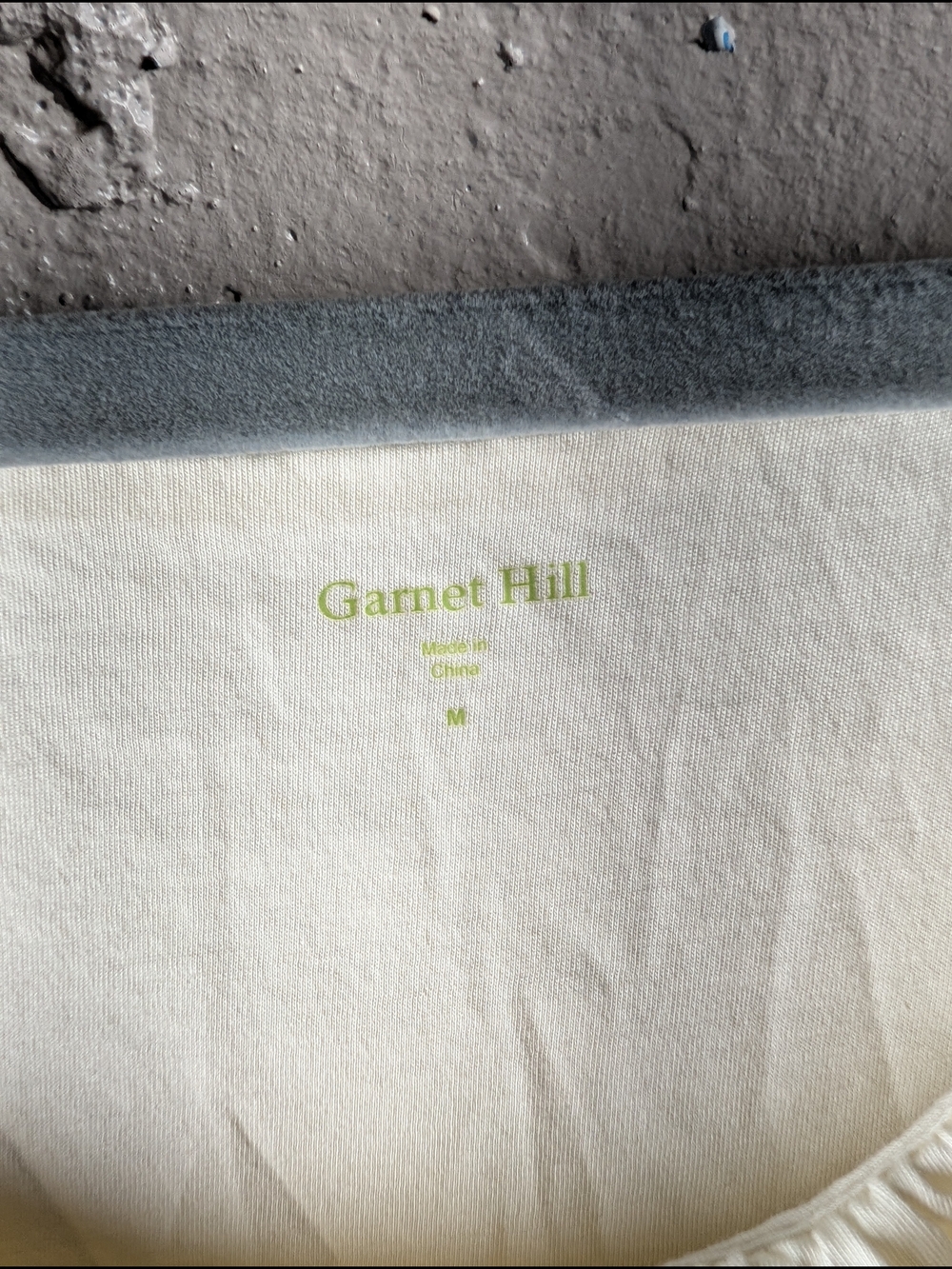 Garnet Hill Ivory 100% Cotton Ruffle Romantic Victorian Tank Top Size M - Picture 4 of 6